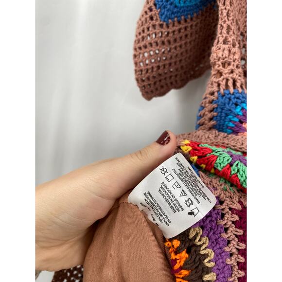 Free People Racing Hearts Crochet Midi Dress - Picture 7 of 8